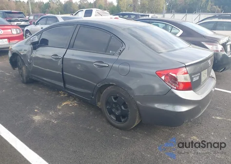 2012 Honda Civic Lx from USA, damaged, VIN 2HGFB2F57CH558173